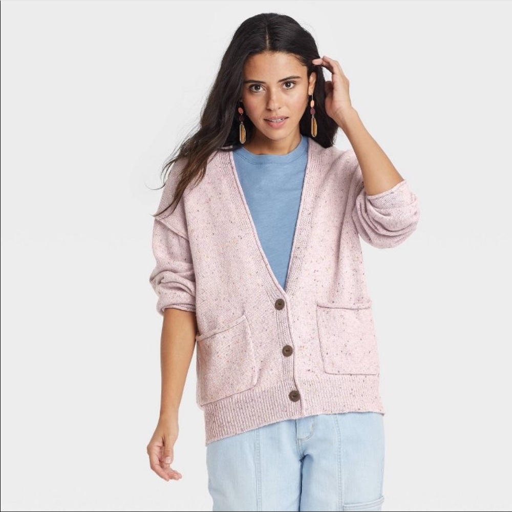 Target Universal Threads Button-Front Grandpa Cardigan size S NWT NBW - Picture 3 of 4